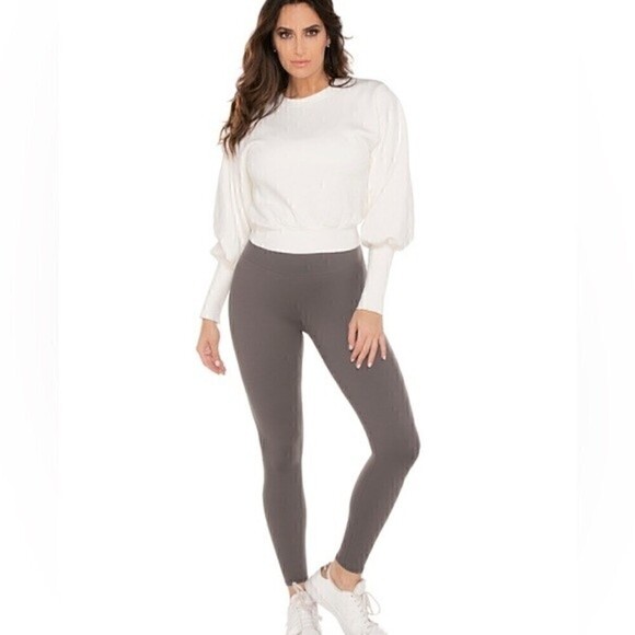 New Miraclesuit Women's Tummy-Control Leggings MIRACLESUIT Athleisure grey Small - Picture 1 of 10